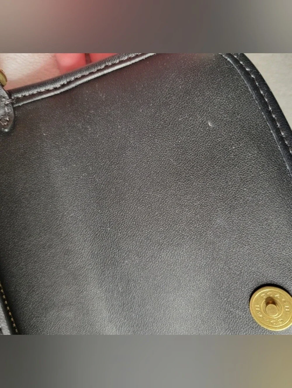 Authentic Coach Hayden Crossbody in Black Quilted Leather